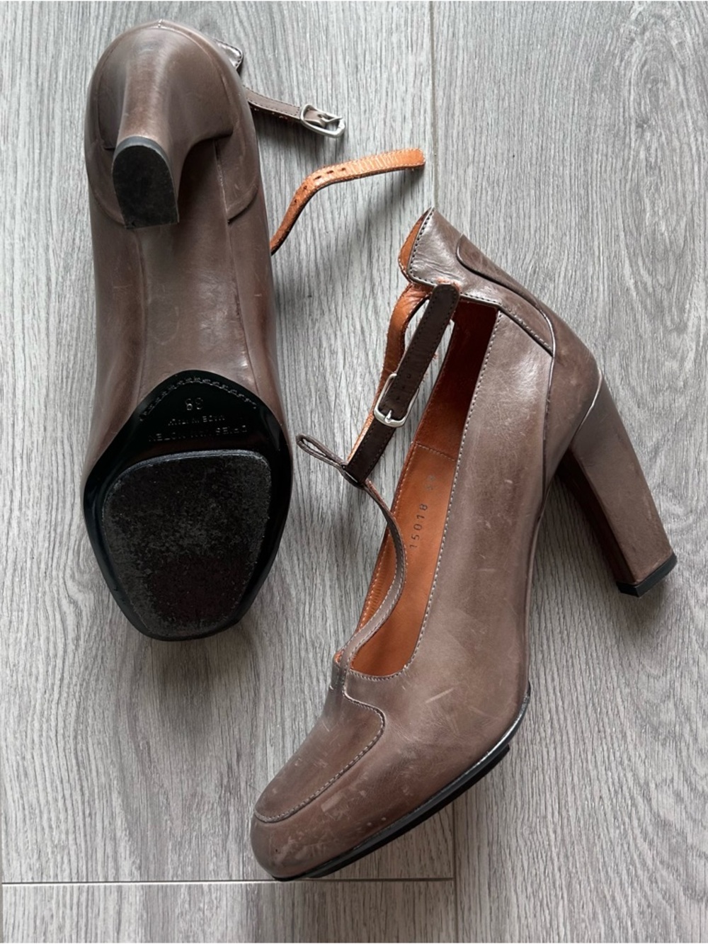 Dries Van Noten Brown Mary Jane Heels - Picture 7 of 10